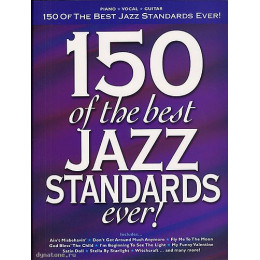 MusicSales HLE90003199 - 150 OF THE BEST JAZZ STANDARDS EVER PVG