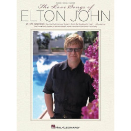 MusicSales HL00307212 - THE LOVE SONGS OF ELTON JOHN PVG ARTIST SONGBOOK...