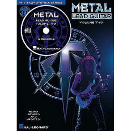 MusicSales HLE00699322 METAL LEAD GUITAR VOLUME 2 TAB BOOK/CD