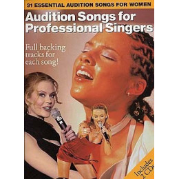 MusicSales AM974578 AUDITION SONGS FOR PROFESSIONAL SINGERS FEMALE PVG... MusicSales AM974578 AUDITION SONGS FOR PROFESSIONAL SINGERS FEMALE PVG...