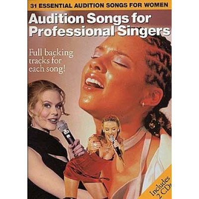 MusicSales AM974578 AUDITION SONGS FOR PROFESSIONAL SINGERS FEMALE PVG...