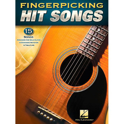 MusicSales HL00160195 - FINGERPICKING HIT SONGS GUITAR SOLO TAB BOOK MusicSales HL00160195 - FINGERPICKING HIT SONGS GUITAR SOLO TAB BOOK