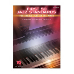 MusicSales HL00196269 - FIRST 50 JAZZ STANDARDS YOU SHOULD PLAY ON PIANO... MusicSales HL00196269 - FIRST 50 JAZZ STANDARDS YOU SHOULD PLAY ON PIANO...