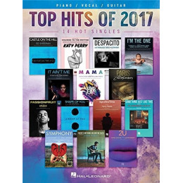 MusicSales HL00249849 - TOP HITS OF 2017 PVG BOOK