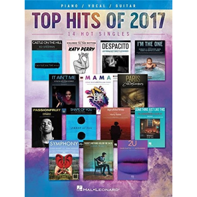 MusicSales HL00249849 - TOP HITS OF 2017 PVG BOOK MusicSales HL00249849 - TOP HITS OF 2017 PVG BOOK