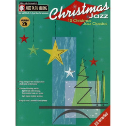 MusicSales HLE90003251 - JAZZ PLAY ALONG VOLUME 25 CHRISTMAS JAZZ ALL INST...