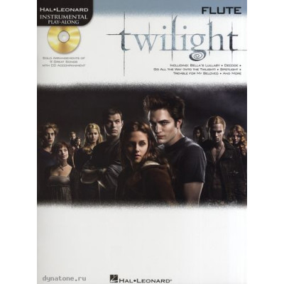MusicSales HL00842406 - INSTRUMENTAL PLAY-ALONG TWILIGHT (FLUTE) FLT BOOK/CD MusicSales HL00842406 - INSTRUMENTAL PLAY-ALONG TWILIGHT (FLUTE) FLT BOOK/CD