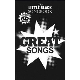 MusicSales AM1003057 - THE LITTLE BLACK SONGBOOK GREAT SONGS LYRICS & CHORDS... MusicSales AM1003057 - THE LITTLE BLACK SONGBOOK GREAT SONGS LYRICS & CHORDS...