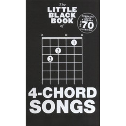 MusicSales AM994565 - THE LITTLE BLACK BOOK OF 4-CHORD SONGS LYRICS & CHORDS... MusicSales AM994565 - THE LITTLE BLACK BOOK OF 4-CHORD SONGS LYRICS & CHORDS...