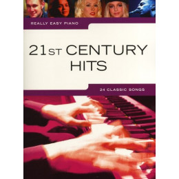 MusicSales AM987822 - REALLY EASY PIANO 21ST CENTURY HITS PIANO BOOK