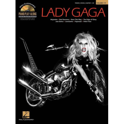 MusicSales HL00312308 - PIANO PLAY ALONG VOLUME 119 LADY GAGA PF BK/CD MusicSales HL00312308 - PIANO PLAY ALONG VOLUME 119 LADY GAGA PF BK/CD