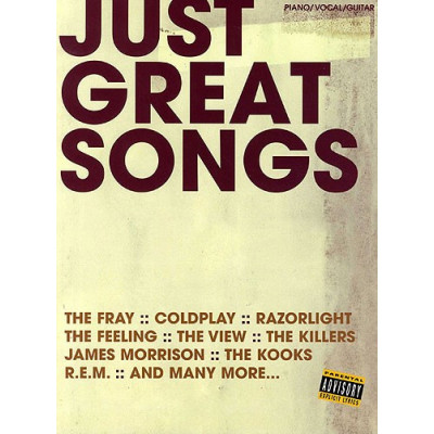MusicSales AM991694 - JUST GREAT SONGS PIANO VOCAL GUITAR BOOK MusicSales AM991694 - JUST GREAT SONGS PIANO VOCAL GUITAR BOOK