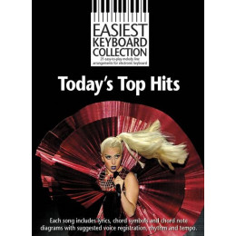 MusicSales AM1006016 - EASIEST KEYBOARD COLLECTION TODAY'S TOP HITS... MusicSales AM1006016 - EASIEST KEYBOARD COLLECTION TODAY'S TOP HITS...