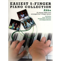 MusicSales AM998404 - EASIEST 5-FINGER PIANO COLLECTION ABBA PF BOOK MusicSales AM998404 - EASIEST 5-FINGER PIANO COLLECTION ABBA PF BOOK