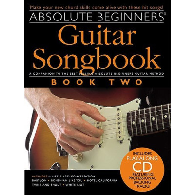 MusicSales AM969650 ABSOLUTE BEGINNERS GUITAR SONGBOOK BOOK TWO LYRICS...