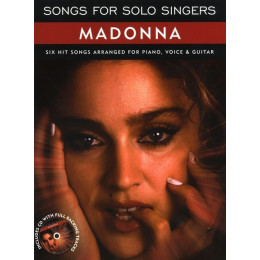 MusicSales AM1001209 SONGS FOR SOLO SINGERS MADONNA PIANO VOCAL GUITAR...