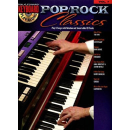 MusicSales HLE90003683 KEYBOARD PLAY-ALONG VOLUME 7 POP/ROCK CLASSICS KBD...