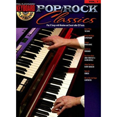 MusicSales HLE90003683 KEYBOARD PLAY-ALONG VOLUME 7 POP/ROCK CLASSICS KBD... MusicSales HLE90003683 KEYBOARD PLAY-ALONG VOLUME 7 POP/ROCK CLASSICS KBD...