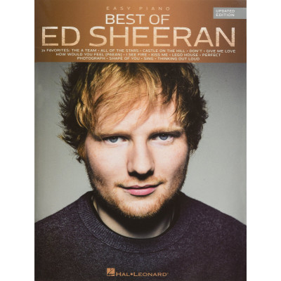 MusicSales HL00236098 - SHEERAN ED BEST OF UPDATED EDITION FOR EASY PIANO... MusicSales HL00236098 - SHEERAN ED BEST OF UPDATED EDITION FOR EASY PIANO...