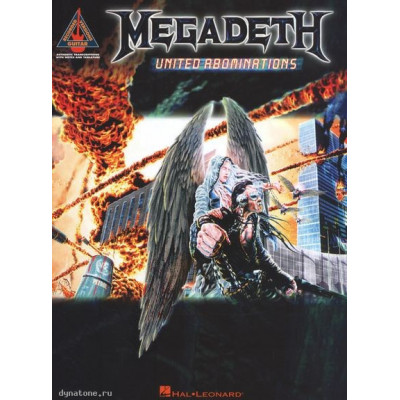 MusicSales HL00690951 - MEGADETH UNITED ABOMINATIONS GTR GUITAR RECORDED... MusicSales HL00690951 - MEGADETH UNITED ABOMINATIONS GTR GUITAR RECORDED...