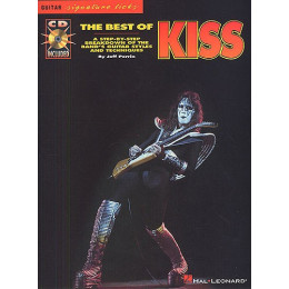 MusicSales HL00699413 - THE BEST OF KISS TAB BOOK/CD MusicSales HL00699413 - THE BEST OF KISS TAB BOOK/CD