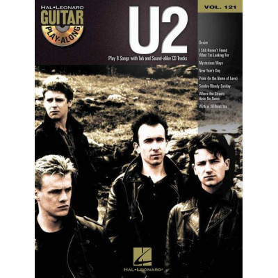 MusicSales HL00701508 - GUITAR PLAY ALONG VOLUME 121 U2 GTR BK/CD MusicSales HL00701508 - GUITAR PLAY ALONG VOLUME 121 U2 GTR BK/CD