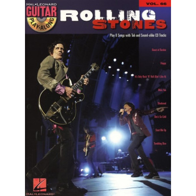 MusicSales HL00699807 - GUITAR PLAY ALONG VOLUME 66 ROLLING STONES GUITAR...