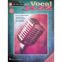 MusicSales HL00843192 - JAZZ PLAY ALONG VOLUME 131 VOCAL JAZZ HIGH VOICE... MusicSales HL00843192 - JAZZ PLAY ALONG VOLUME 131 VOCAL JAZZ HIGH VOICE...