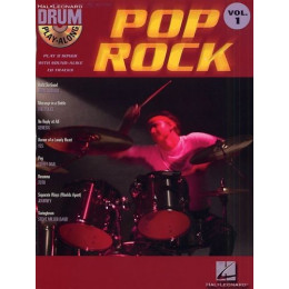 MusicSales HL00699742 - DRUM PLAY-ALONG VOLUME 1 POP ROCK DRUMS BOOK/CD