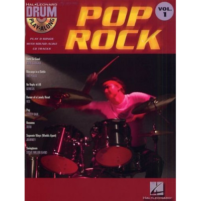MusicSales HL00699742 - DRUM PLAY-ALONG VOLUME 1 POP ROCK DRUMS BOOK/CD MusicSales HL00699742 - DRUM PLAY-ALONG VOLUME 1 POP ROCK DRUMS BOOK/CD