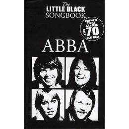 MusicSales AM985600 - THE LITTLE BLACK SONGBOOK ABBA LYRICS & CHORDS BOOK