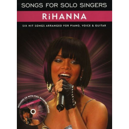 MusicSales AM1001231 - SONGS FOR SOLO SINGERS RIHANNA PIANO VOCAL GUITAR...