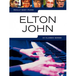 MusicSales AM987844 - REALLY EASY PIANO ELTON JOHN PIANO BOOK