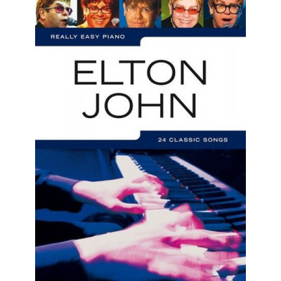 MusicSales AM987844 - REALLY EASY PIANO ELTON JOHN PIANO BOOK