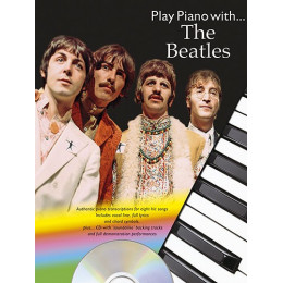 MusicSales NO90698 - PLAY PIANO WITH... THE BEATLES PVG BOOK/CD