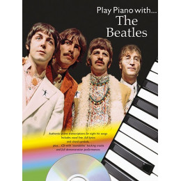 MusicSales NO90698 - PLAY PIANO WITH... THE BEATLES PVG BOOK/CD MusicSales NO90698 - PLAY PIANO WITH... THE BEATLES PVG BOOK/CD
