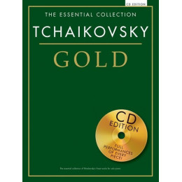 MusicSales CH78815 - ESSENTIAL COLLECTION TCHAIKOVSKY GOLD PIANO BOOK/CD MusicSales CH78815 - ESSENTIAL COLLECTION TCHAIKOVSKY GOLD PIANO BOOK/CD