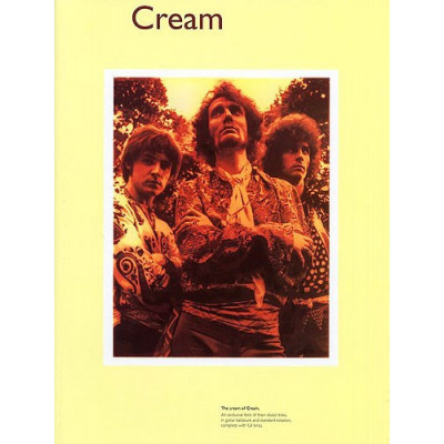MusicSales AM936969 CREAM THE CREAM OF CREAM GUITAR TAB BOOK MusicSales AM936969 CREAM THE CREAM OF CREAM GUITAR TAB BOOK