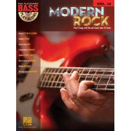MusicSales HL00699821 BASS PLAY-ALONG VOLUME 14 MODERN ROCK BASS GUITAR... MusicSales HL00699821 BASS PLAY-ALONG VOLUME 14 MODERN ROCK BASS GUITAR...