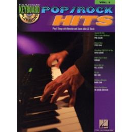 MusicSales HL00699875 KEYBOARD PLAY-ALONG VOLUME 1 POP/ROCK HITS KBD BOOK/CD