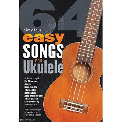MusicSales AM1011285 - 64 EASY SONGS FOR UKULELE UKE BOOK MusicSales AM1011285 - 64 EASY SONGS FOR UKULELE UKE BOOK