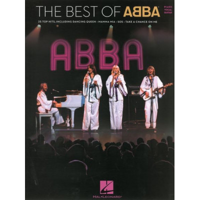 MusicSales HL00307094 - THE BEST OF ABBA PVG BOOK MusicSales HL00307094 - THE BEST OF ABBA PVG BOOK