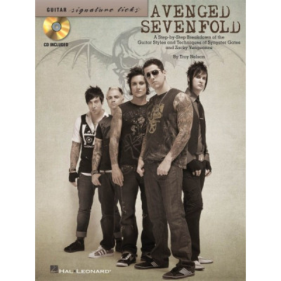 MusicSales HL00696473 - AVENGED SEVENFOLD SIGNATURE LICKS GUITAR GTR TAB... MusicSales HL00696473 - AVENGED SEVENFOLD SIGNATURE LICKS GUITAR GTR TAB...