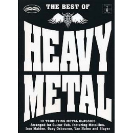 MusicSales AM984973 - THE BEST OF HEAVY METAL GUITAR TAB BOOK