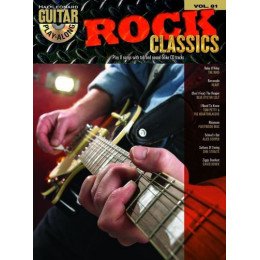 MusicSales HLE90003716 - GUITAR PLAY-ALONG VOLUME 81 ROCK CLASSICS GTR...