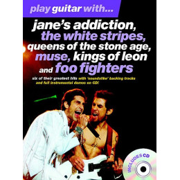 MusicSales AM89518 - PLAY GUITAR WITH JANES ADDICTION WHITE STRIPES MUSE... MusicSales AM89518 - PLAY GUITAR WITH JANES ADDICTION WHITE STRIPES MUSE...