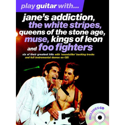 MusicSales AM89518 - PLAY GUITAR WITH JANES ADDICTION WHITE STRIPES MUSE... MusicSales AM89518 - PLAY GUITAR WITH JANES ADDICTION WHITE STRIPES MUSE...
