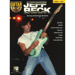 MusicSales HL00701687 - GUITAR PLAY ALONG VOLUME 125 BECK JEFF GUITAR BK/CD MusicSales HL00701687 - GUITAR PLAY ALONG VOLUME 125 BECK JEFF GUITAR BK/CD