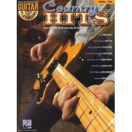 MusicSales HL00699884 - GUITAR PLAY ALONG VOLUME 76 COUNTRY HITS GTR BK/CD MusicSales HL00699884 - GUITAR PLAY ALONG VOLUME 76 COUNTRY HITS GTR BK/CD