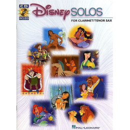 MusicSales HLD00841405 - DISNEY SOLOS (CLARINET OR TENOR SAXOPHONE) CLT... MusicSales HLD00841405 - DISNEY SOLOS (CLARINET OR TENOR SAXOPHONE) CLT...